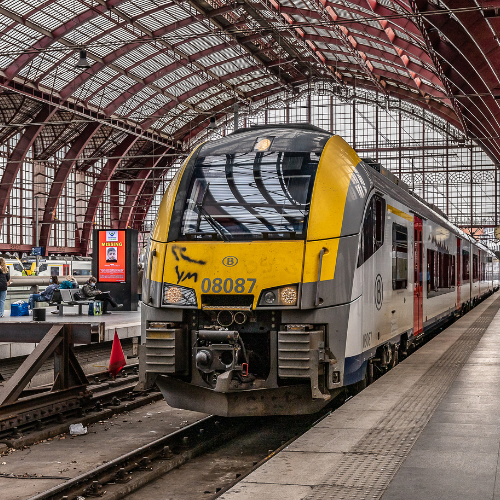 train in platform